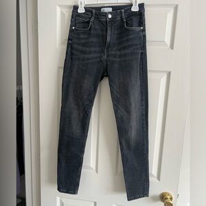 Women’s Zara Skinny Jeans Black/Gray Size 8